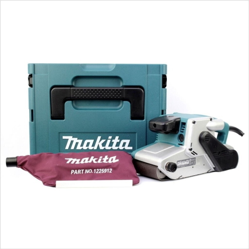 Makita 9404J Levigatrice a nastro 100 x 610 mm 1010 W in Makpac