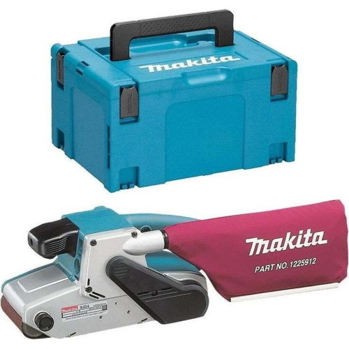 Makita 9404J Levigatrice a nastro 100 x 610 mm 1010 W in Makpac