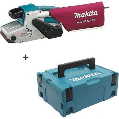 Makita 9404J Levigatrice a nastro 100 x 610 mm 1010 W in Makpac