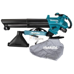 Makita UB005GZ Soffiatore aspiratore XGT 40V Max sacco 25 L solo corpo macchina