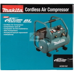 Makita AC001GZ Compressore XGT 40V Max 9,3 bar solo corpo macchina