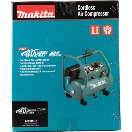 Makita AC001GZ Compressore XGT 40V Max 9,3 bar solo corpo macchina