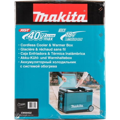 Makita CW004GZ Bauletto termico XGT 40V Max 29 L caldo e freddo