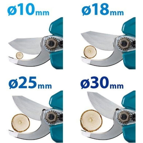 Makita DUP181Z Forbice da potatura LXT 18V taglio 30 mm solo corpo macchina