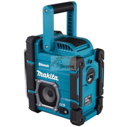 Makita DMR300 Radio da cantiere Bluetooth con caricatore
