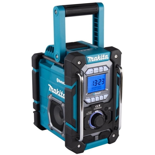 Makita DMR300 Radio da cantiere Bluetooth con caricatore