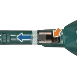 Makita CL001GZ Aspiratore XGT 40V Max 21 kPa 0,73 L solo corpo macchina