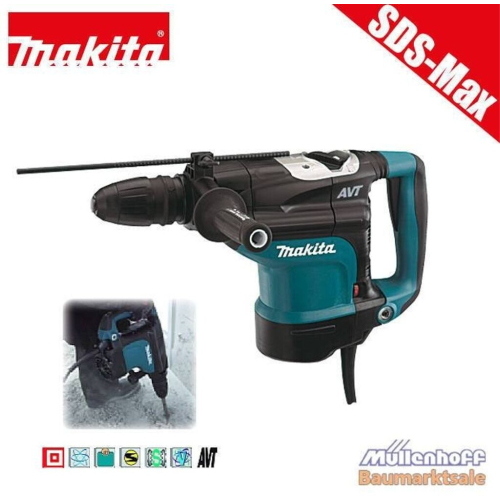 Makita HR4511C Martello combinato SDS-Max 1350 W 9,4 J con valigetta