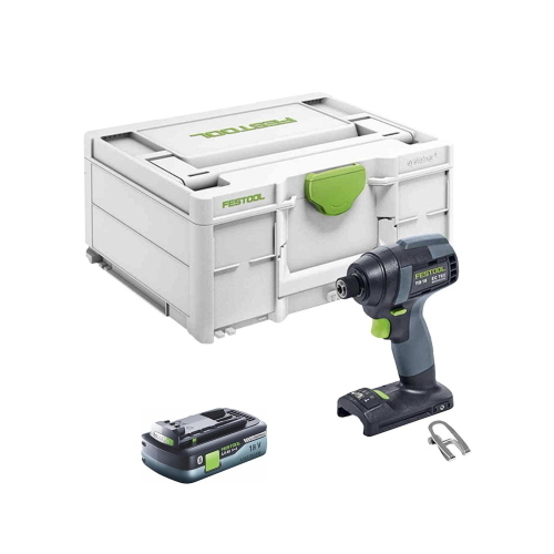 Avvitatore ad Impulsi FESTOOL TID 18-Basic (1 x 4,0 Ah + Systainer SYS3 M 187)