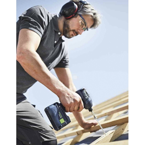 Avvitatore ad Impulsi FESTOOL TID 18 HPC I-Plus (2 x 4,0 Ah + TCL6 + Systainer SYS3 M 187)
