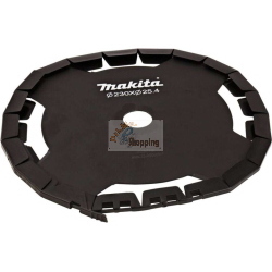 Makita DUR368LZ decespugliatore a batteria 2x18 V, taglio 350 mm, corpo macchina