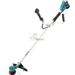 Makita DUR368LZ decespugliatore a batteria 2x18 V, taglio 350 mm, corpo macchina