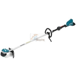 Makita DUR368LZ decespugliatore a batteria 2x18 V, taglio 350 mm, corpo macchina