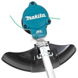 Makita DUR368LZ decespugliatore a batteria 2x18 V, taglio 350 mm, corpo macchina