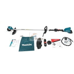Makita DUR368LZ decespugliatore a batteria 2x18 V, taglio 350 mm, corpo macchina