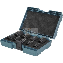 Makita E-16564 set Impact Black di 9 bussole a impatto 1/2 pollice