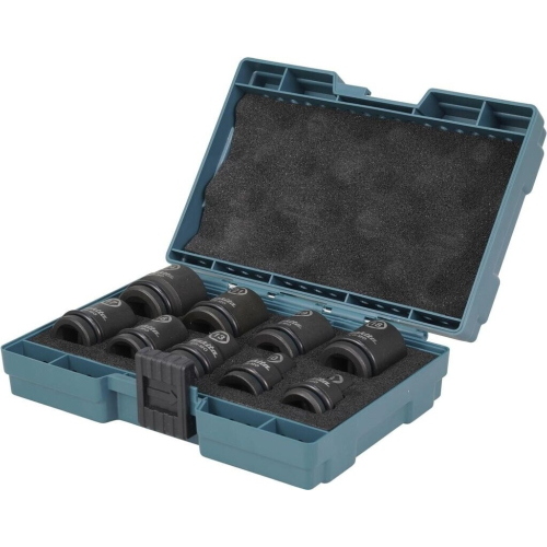 Makita E-16564 set Impact Black di 9 bussole a impatto 1/2 pollice