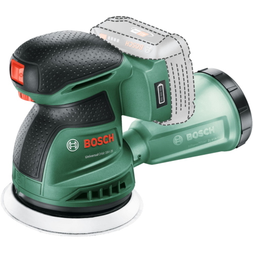 BOSCH UNIVERSALORBIT 18V-20 LEVIGATRICE ROTOORBITANTE MOD. 06033E4100 EAN 4053423251470