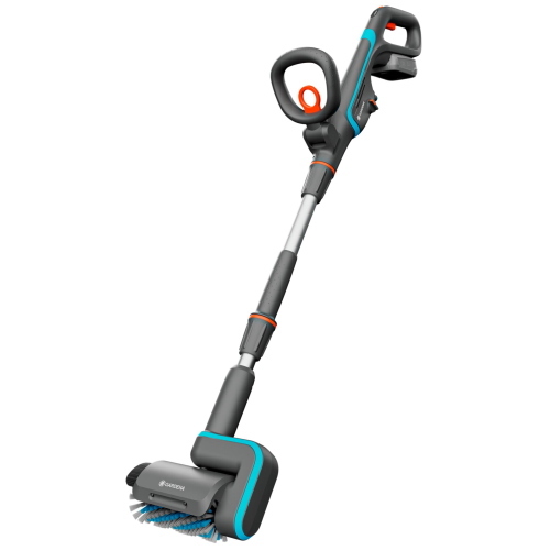 GARDENA PULITORE M. A BATT. AQUA BRUSH PATIO 03/18V P4A MOD. 14841-20 EAN 4066407502734