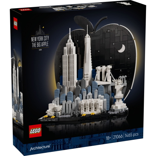LEGO ARCHITECTURE 21066 NEW YORK CITY - THE BIG APPLE MOD. 21066 EAN 5702018063675