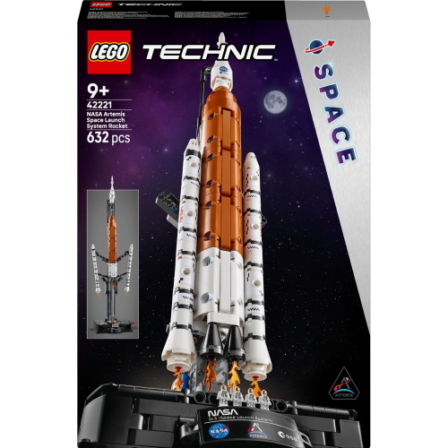 LEGO TECHNIC 42221 NASA ARTEMIS SPACE LAUNCH SYSTEM ROCKET MOD. 42221 EAN 5702018067499