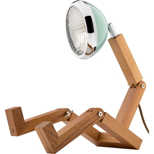 PIFFANY MR. WATTSON ORIGINAL LAMPADA DA TAVOLO TIFFANY GREEN MOD. 12V-SWR-TG EAN 5708311301292