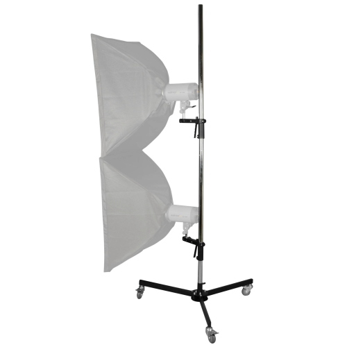 WALIMEX PRO TREPPIEDE MOBILE, 223CM, CON 2 MORSETTI MOD. 1015803 EAN 4250234558037