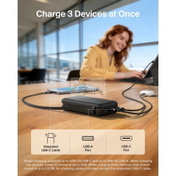 BELKIN BOOSTCHARGE POWERBK. PD45 10000MAH,USB-A/C SCHW.BPB035HQBK MOD. BPB035HQBK EAN 0745883933792