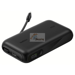 BELKIN BOOSTCHARGE POWERBK.PD45W SCREEN 10000MAH BLACK BPB029HQBK MOD. BPB029HQBK EAN 0745883932672