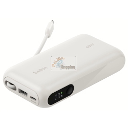 BELKIN BOOSTCHARGE POWERBK.PD45W SCREEN 10000MAH SAND BPB029HQSA MOD. BPB029HQSA EAN 0745883932689
