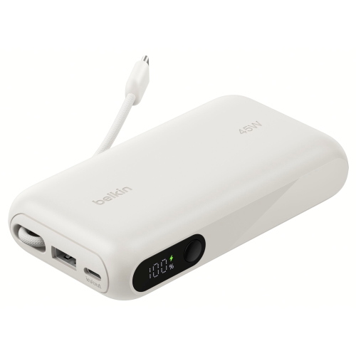 BELKIN BOOSTCHARGE POWERBK.PD45W SCREEN 10000MAH SAND BPB029HQSA MOD. BPB029HQSA EAN 0745883932689