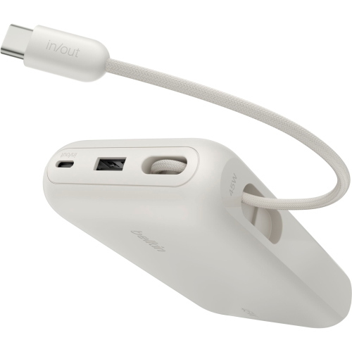 BELKIN BOOSTCHARGE POWERBK.PD45W SCREEN 20000MAH SAND BPB030HQSA MOD. BPB030HQSA EAN 0745883932399
