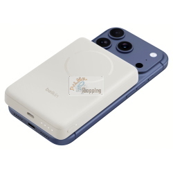 BELKIN BOOSTCHARGE SLIM 10000MAH MAG.PB/15W QI2 SAND BPD018HQSA MOD. BPD018HQSA EAN 0745883953417