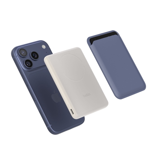 BELKIN BOOSTCHARGE SLIM 5000MAH MAG.POWERB. 7,5W SAND BPD020HQSA MOD. BPD020HQSA EAN 0745883953356