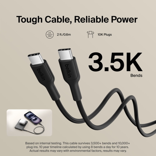 BELKIN BOOSTCHARGE SLIM 5000MAH MAG.POWERB. 7,5W SW. BPD020HQBK MOD. BPD020HQBK EAN 0745883953349
