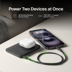 BELKIN BOOSTCHARGE SLIM 5000MAH MAG.POWERB. 7,5W SW. BPD020HQBK MOD. BPD020HQBK EAN 0745883953349