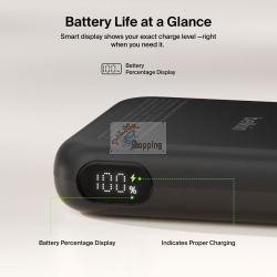 BELKIN ULTRACHARGE MAGN. POWERBK 10000MAH QI2 25W SW. BPD014HQBK MOD. BPD014HQBK EAN 0745883942992