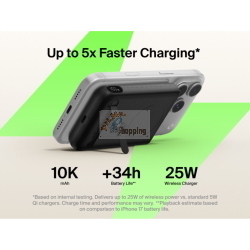 BELKIN ULTRACHARGE MAGN. POWERBK 10000MAH QI2 25W SW. BPD014HQBK MOD. BPD014HQBK EAN 0745883942992