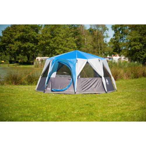COLEMAN OCTAGON 8 BLU TENDA PER FAMIGLIA 8 PERSONE MOD. 2000030279 EAN 3138522094720