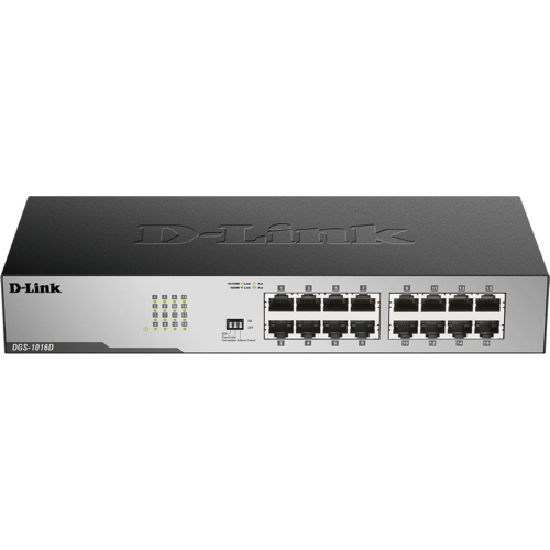 D-LINK DGS-1016D/E 16-PORT LAYER2 GIGABIT SWITCH MOD. DGS-1016D/E EAN 0790069269974