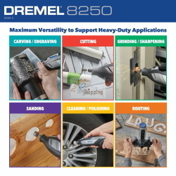 DREMEL 8250 2.0 AH 12V LI-ION 5 PZ. ACCESSORIO MOD. F0138250JA EAN 4053423319316