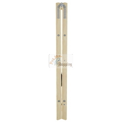 HAILO H40 STANDARDLINE 2X5 HOLZ-DOPPELSPROSSENLEITER MOD. 8765501 EAN 4007126244956