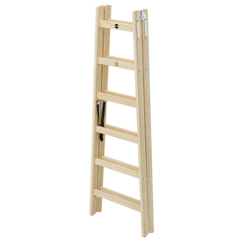 HAILO H40 STANDARDLINE 2X6 HOLZ-DOPPELSPROSSENLEITER MOD. 8765601 EAN 4007126244963