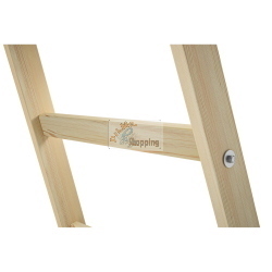 HAILO H40 STANDARDLINE 2X6 HOLZ-DOPPELSPROSSENLEITER MOD. 8765601 EAN 4007126244963