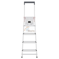 HAILO L51 4-STUFIG ALU-SICHERHEITS-STEHLEITER MOD. 8150417 EAN 4007126244505
