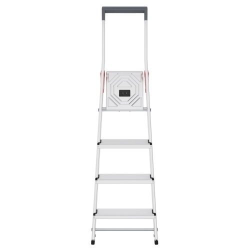 HAILO L51 4-STUFIG ALU-SICHERHEITS-STEHLEITER MOD. 8150417 EAN 4007126244505