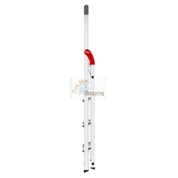 HAILO L51 4-STUFIG ALU-SICHERHEITS-STEHLEITER MOD. 8150417 EAN 4007126244505