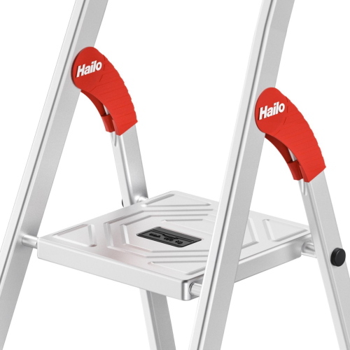 HAILO L51 4-STUFIG ALU-SICHERHEITS-STEHLEITER MOD. 8150417 EAN 4007126244505