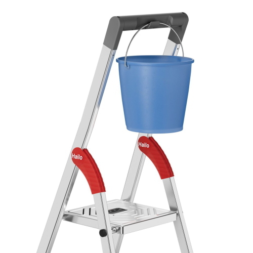 HAILO L51 4-STUFIG ALU-SICHERHEITS-STEHLEITER MOD. 8150417 EAN 4007126244505