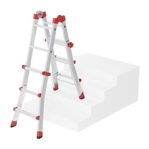 HAILO M80 4X5 RUNG LADDER MOD. 7520007 EAN 4007126751928